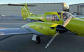 Twin-engine Piper Seminole on the ramp at Van Nuys, the aircraft used for the multi-engine discovery flight for two