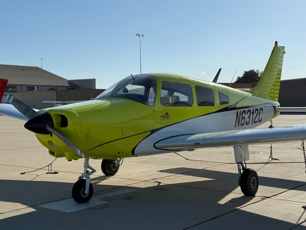 Piper Warrior N6312C, front quarter